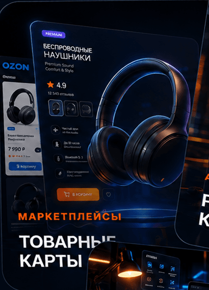Товарные карточки для маркетплейсов